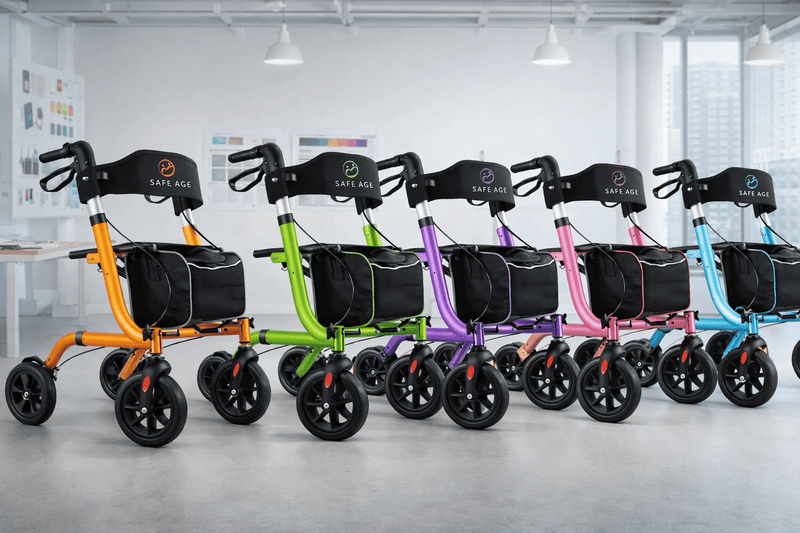 Welke kleur rollator zou jij graag willen zien? Help ons!