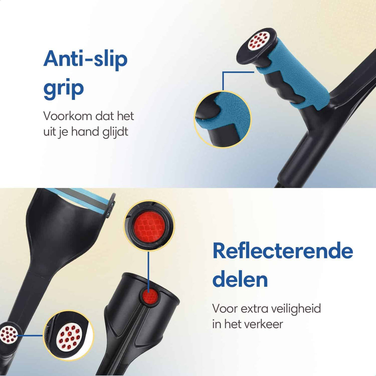 Opvouwbare Loopkrukken