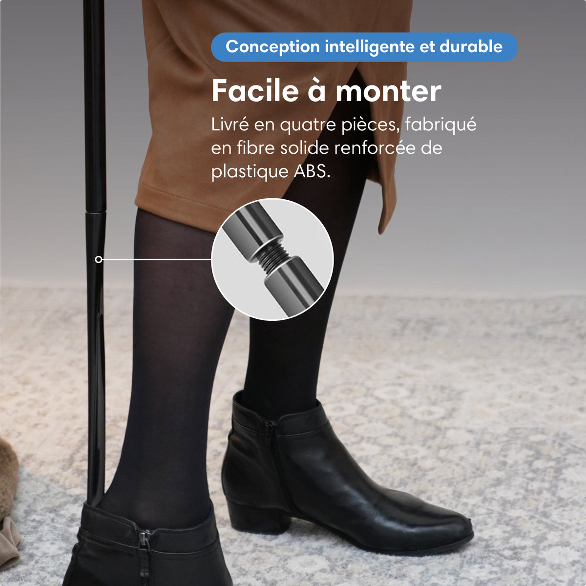 Chausse-pied – fonction 3 en 1