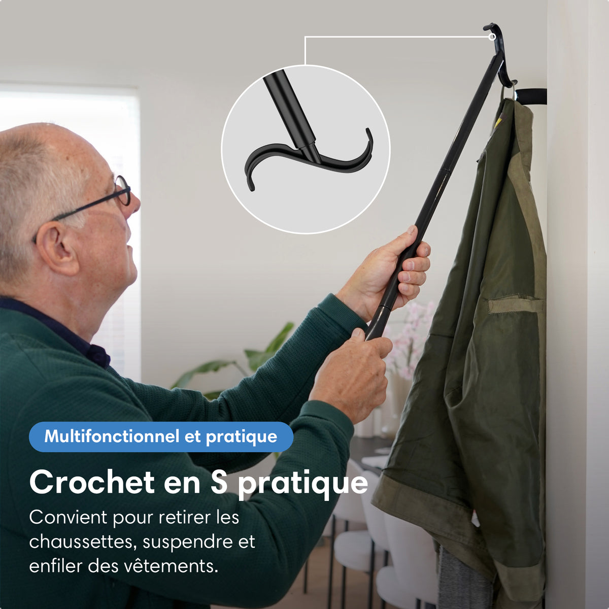 Chausse-pied – fonction 3 en 1