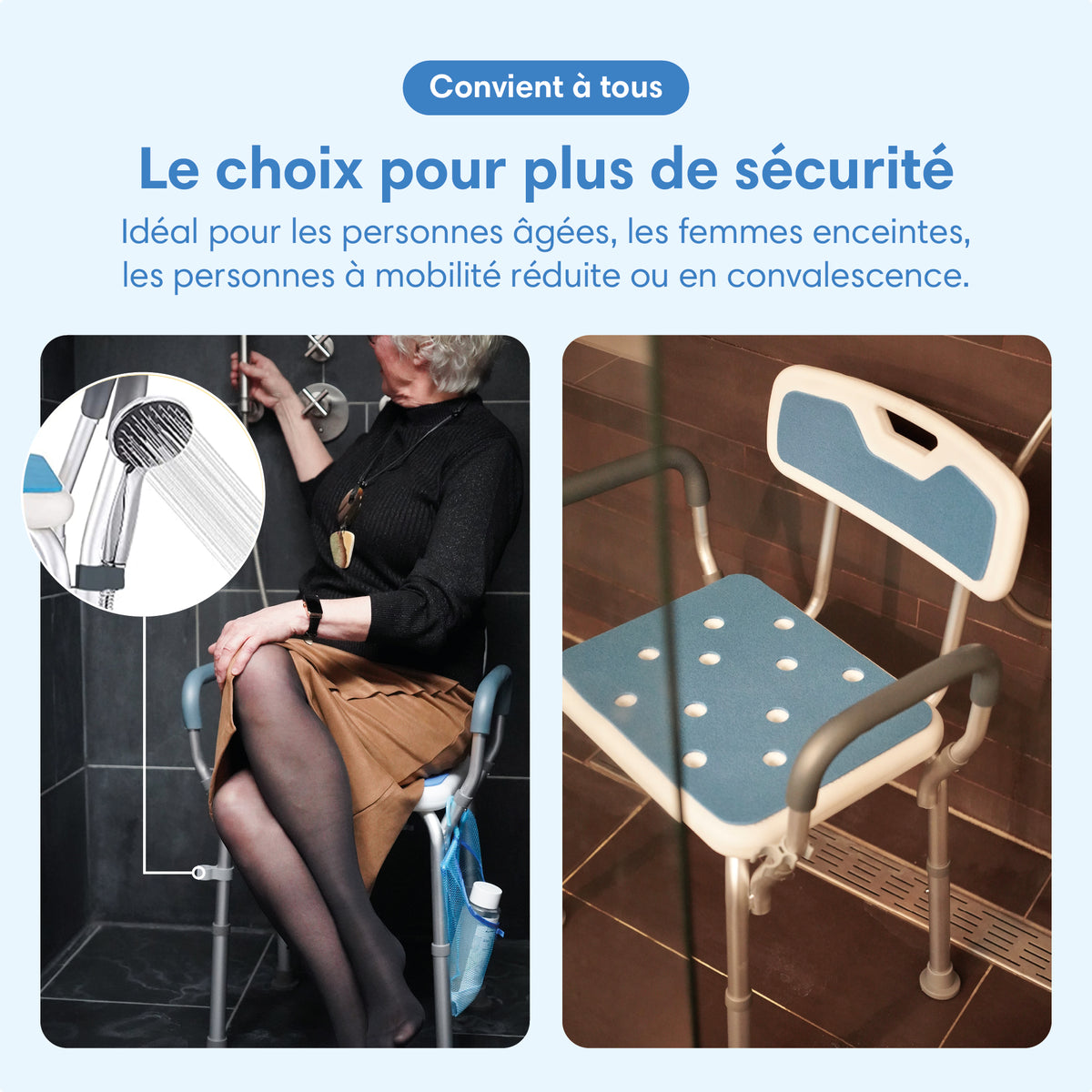 Chaise de douche