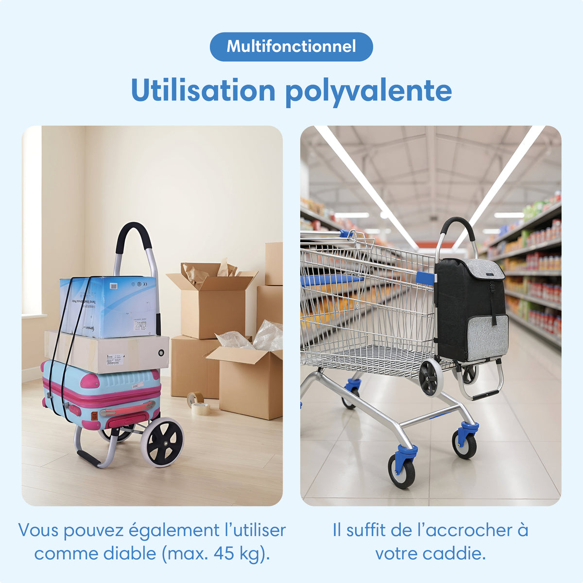 Chariot de courses