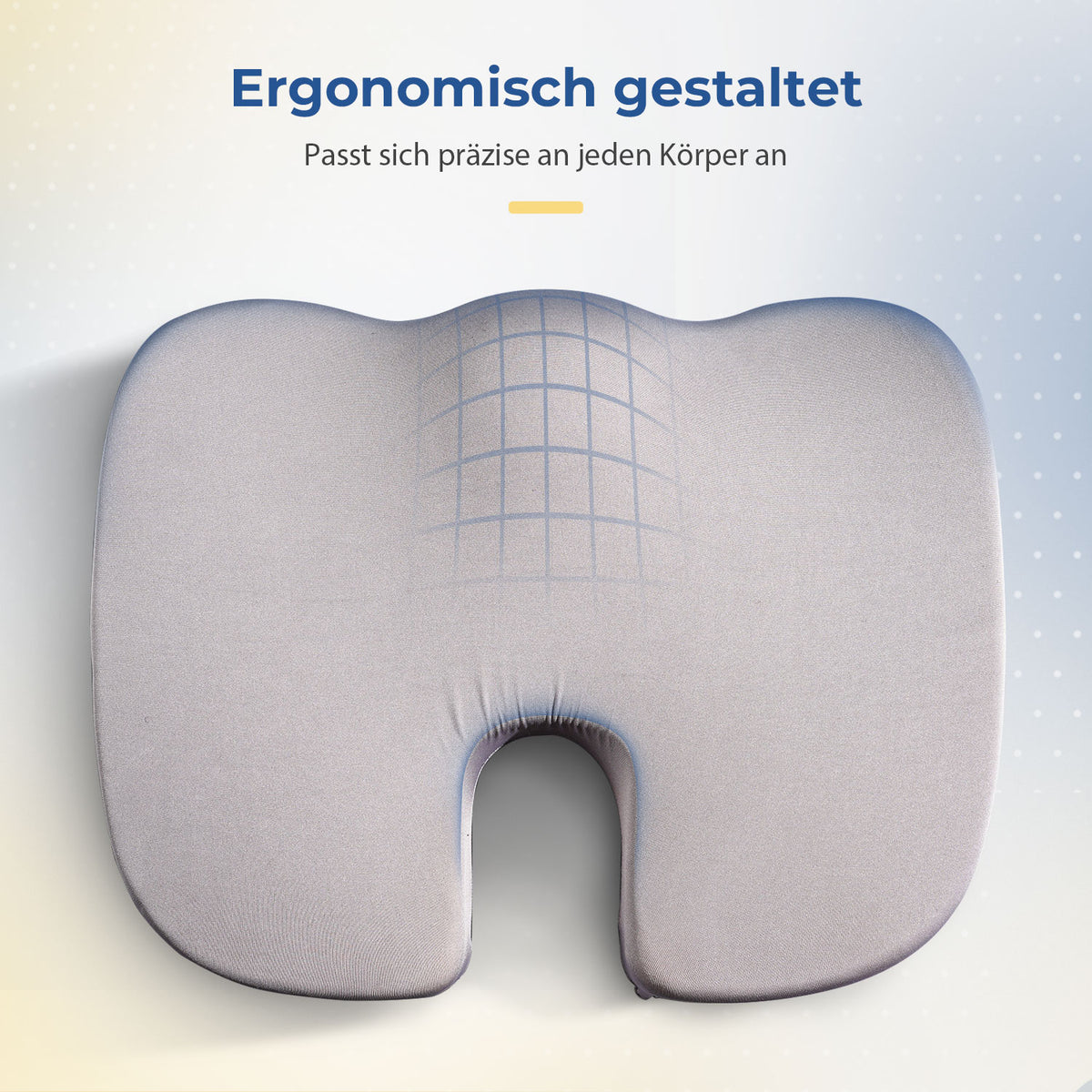 Orthopädisches Sitzkissen - Steißbeinkissen / Keilkissen