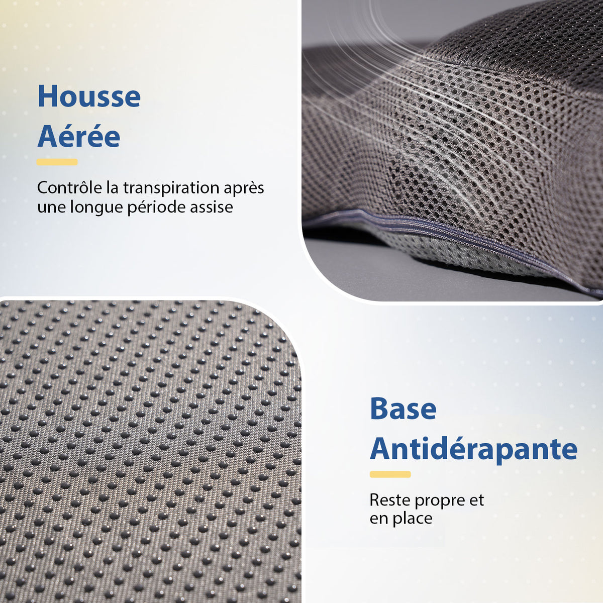 Coussin d’assise orthopédique - coussin coccyx / coussin cale