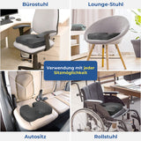 Orthopädisches Sitzkissen - Steißbeinkissen / Keilkissen