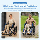 Fauteuil roulant - léger et pliable