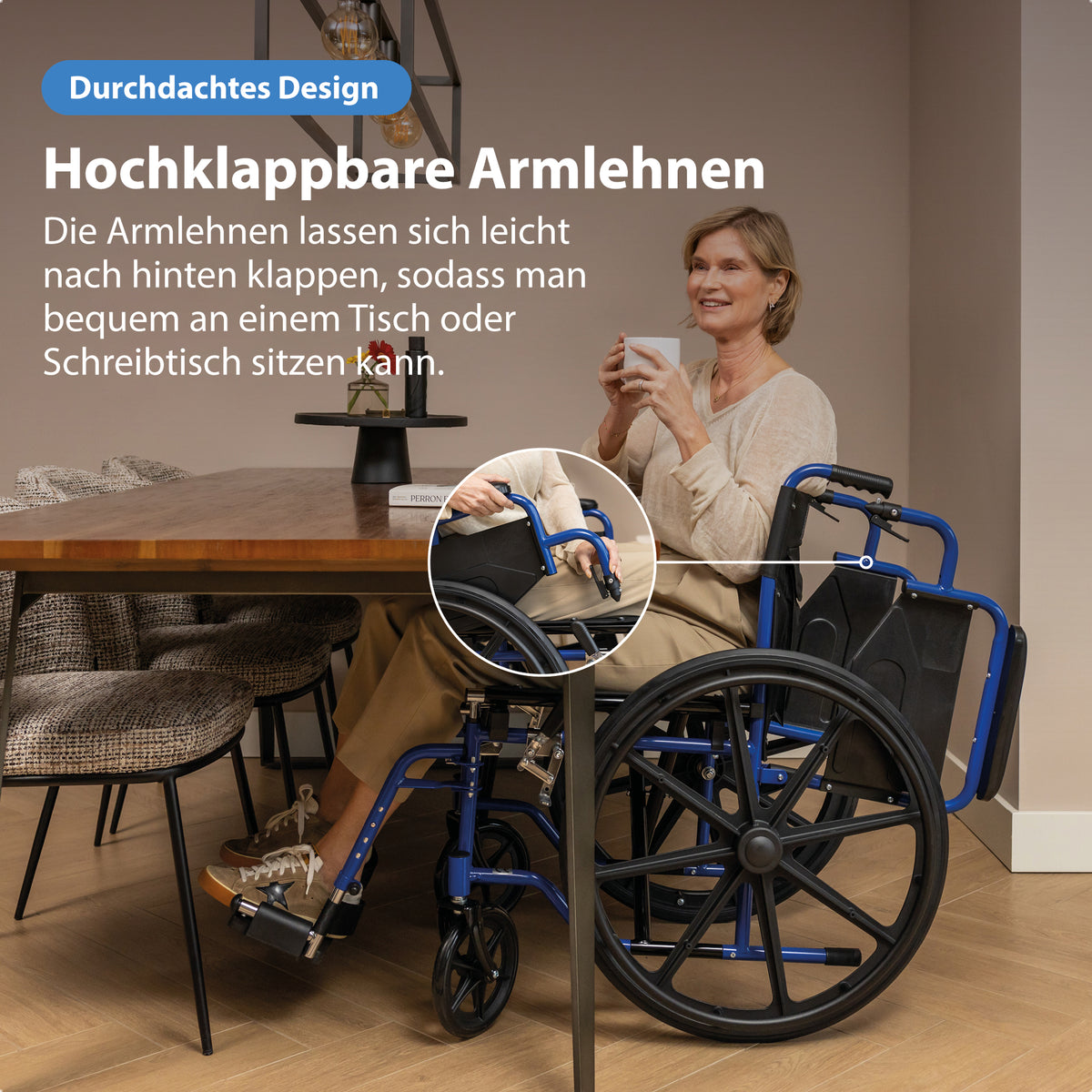 Rollstuhl - leicht und faltbar