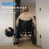 Fauteuil roulant - léger et pliable