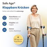 Faltbare Gehstützen