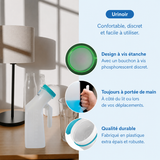 Urinal pour homme – avec poignée & bouchon à vis - bouteille urinaire