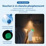 Urinal pour homme – avec poignée & bouchon à vis - bouteille urinaire