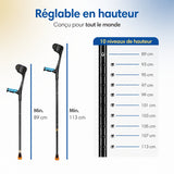 Béquilles pliables