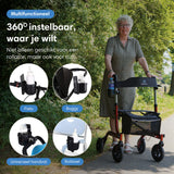 Beker en Telefoonhouder – voor rollator, rolstoel, trolley, kinderwagen & meer
