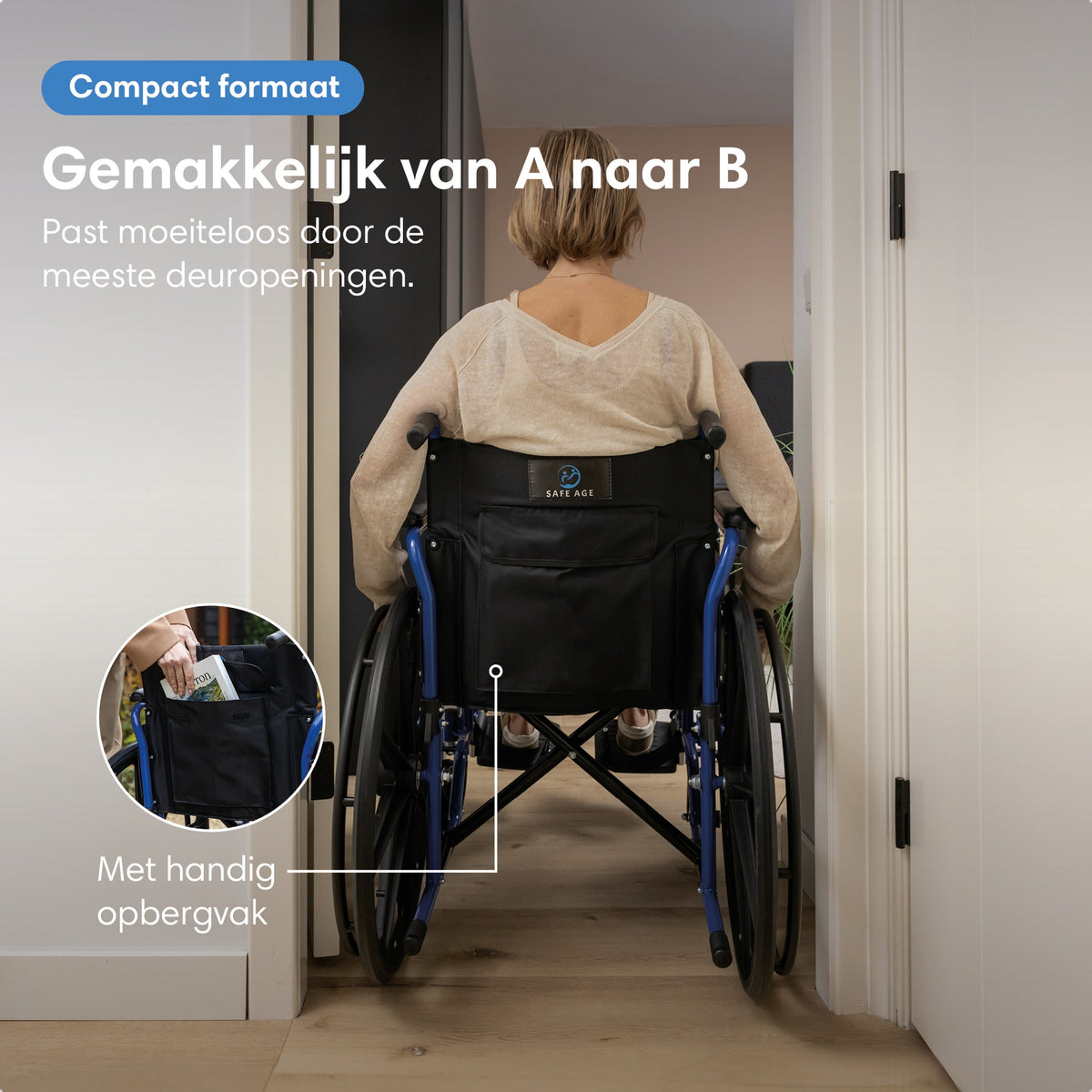 Rolstoel - lichtgewicht en opvouwbaar