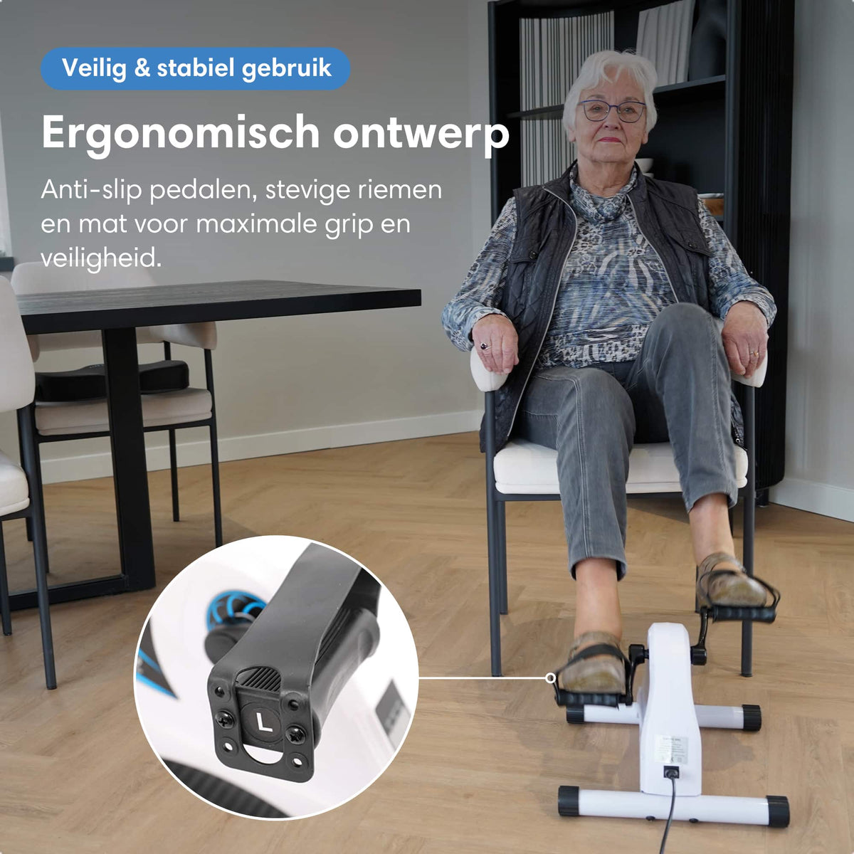 Stoelfiets met elektrische ondersteuning