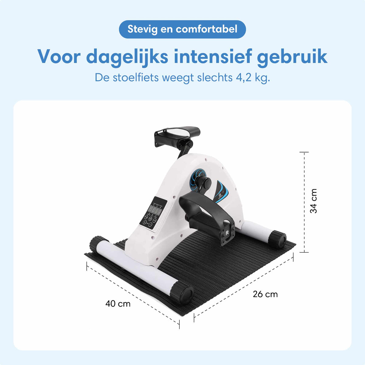 Stoelfiets met elektrische ondersteuning
