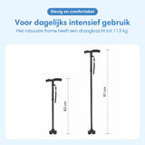 Wandelstok met LED verlichting