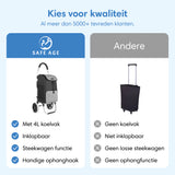 Safe Age boodschappentrolley met koelvak - afbeelding 11