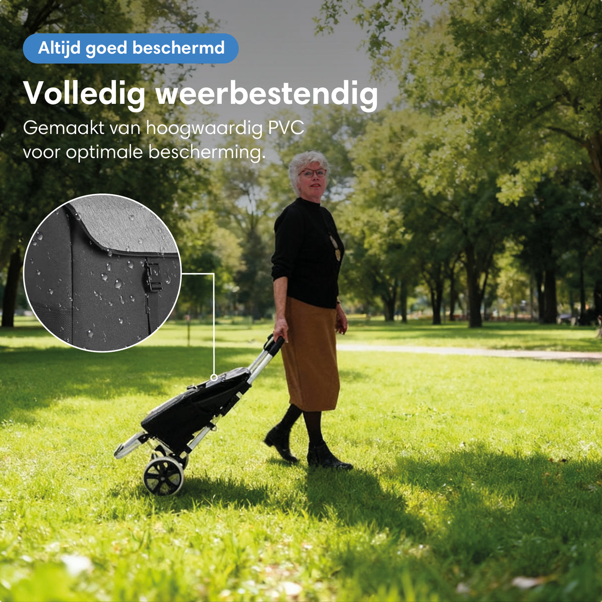Safe Age boodschappentrolley met koelvak - afbeelding 8