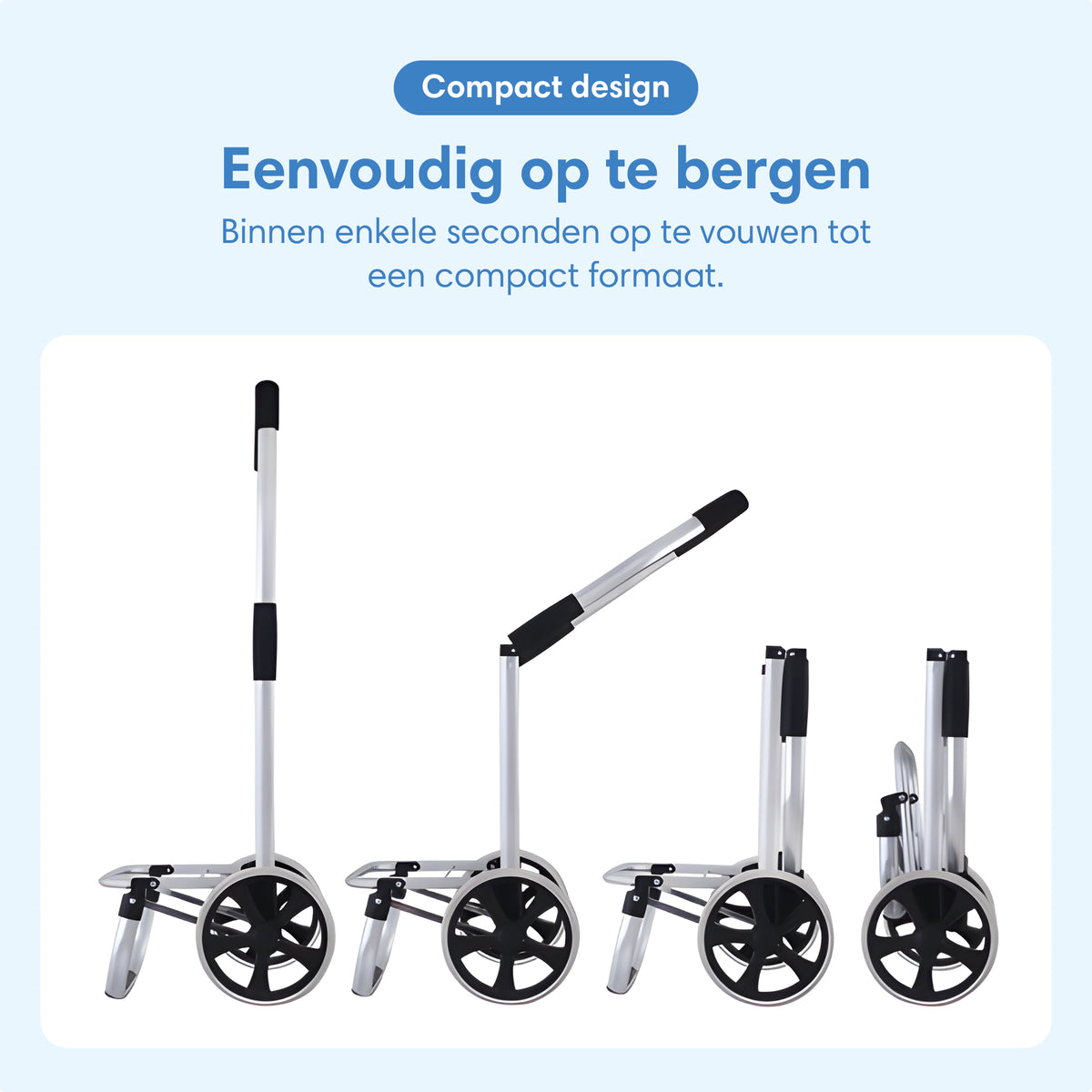 Safe Age boodschappentrolley met koelvak - afbeelding 7