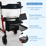 Plateau pour rollator - antidérapant