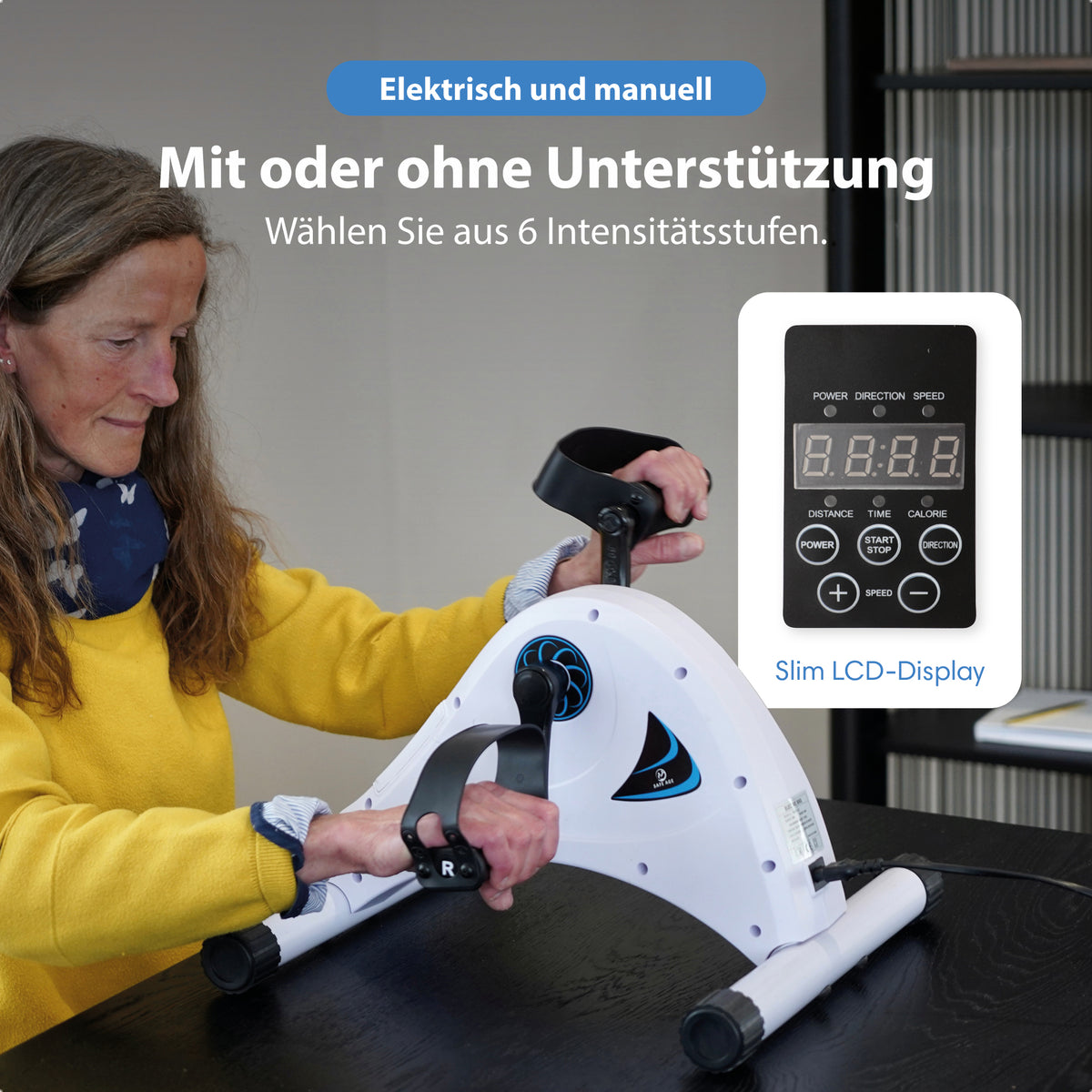 Bewegungstrainer mit elektrischer Unterstützung