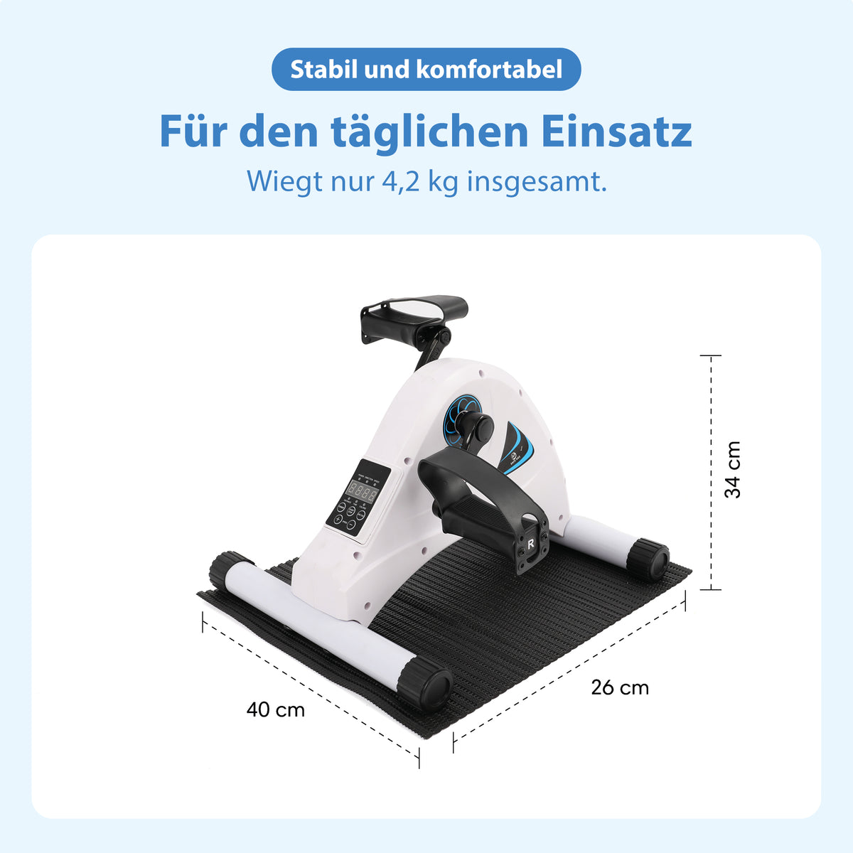 Bewegungstrainer mit elektrischer Unterstützung