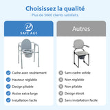 Chaise percée