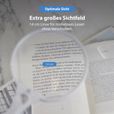 Lupe mit Beleuchtung