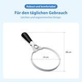 Lupe mit Beleuchtung