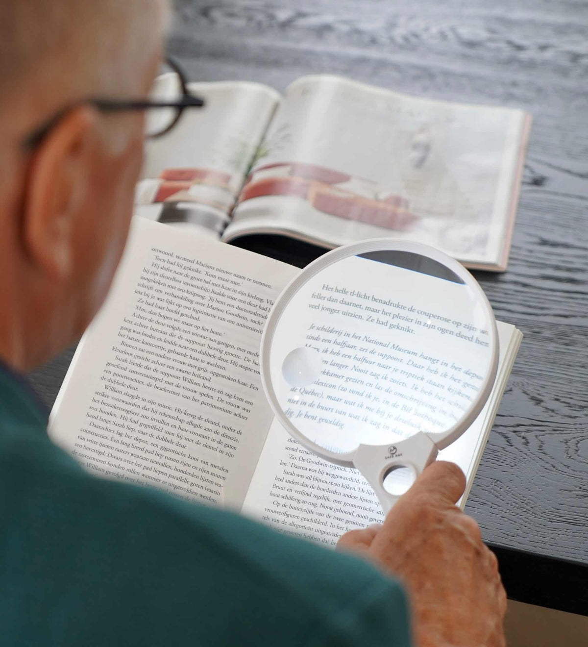Vergrootglas met verlichting