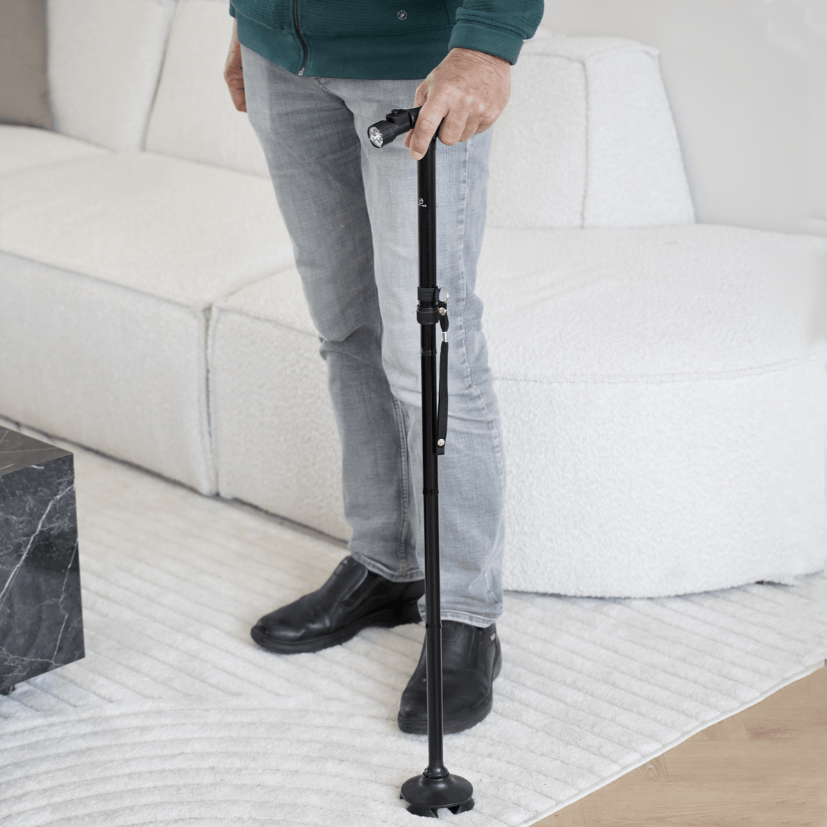 Wandelstok met LED verlichting