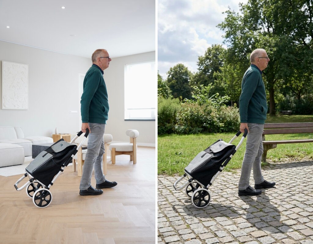 boodschappentrolley voor binnen en buiten