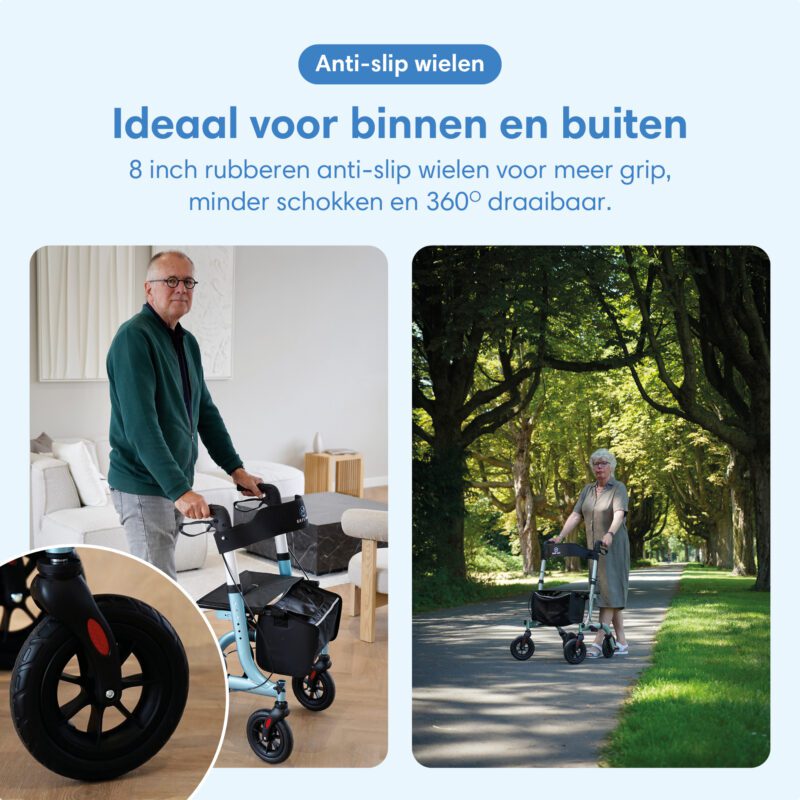 rollator voor binnen en buiten