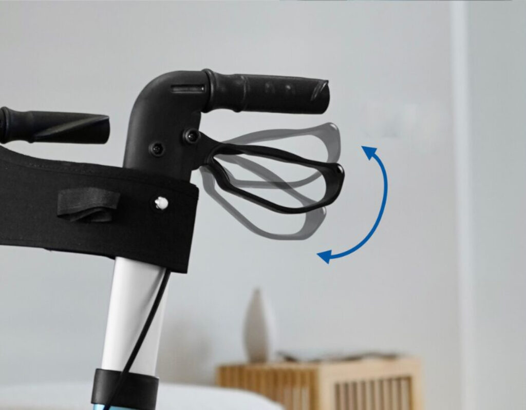 rollator veilige dubbele remmen