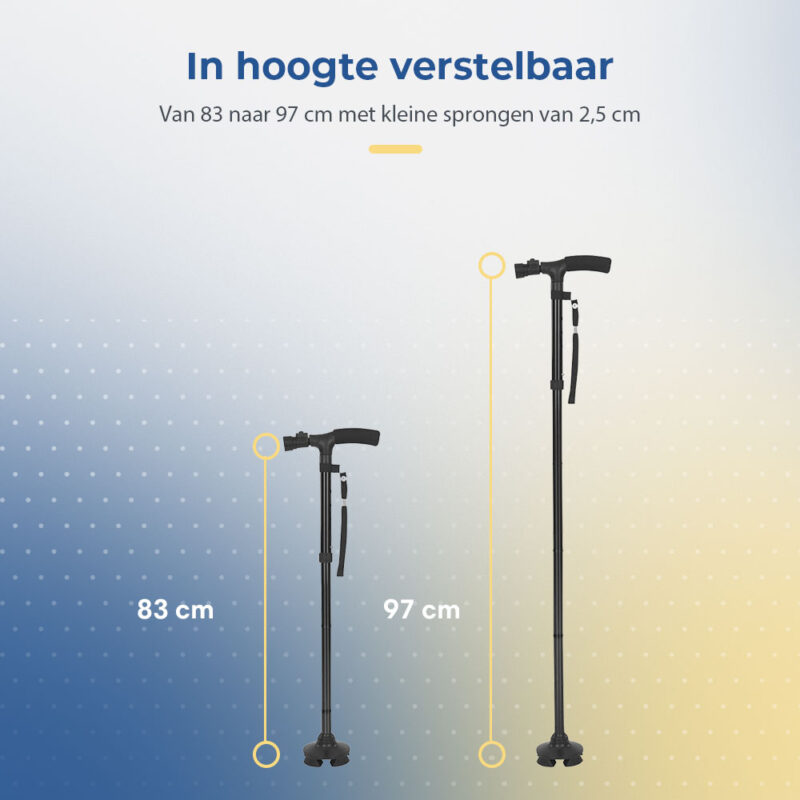 Wandelstok verstelbaar