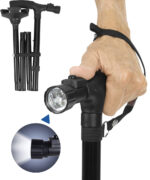 Wandelstok met led verlichting