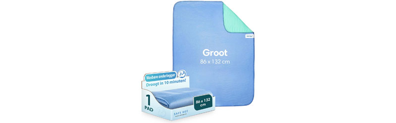 incontinentie onderlegger