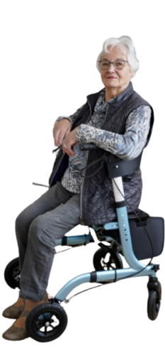 rollator met zitje